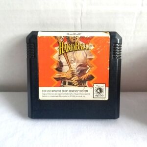 1991 Sega Genesis HardBall ( Baseball) Video Game